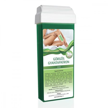 Görgős gyanta patron - széles görgőfejjel (100ml) - zöld