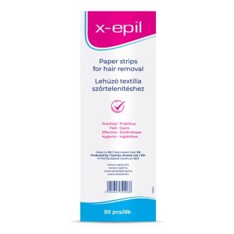 X-Epil - lehúzó textil csíkok (50db)
