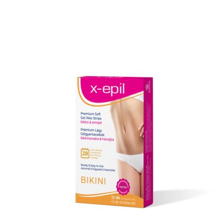 X-Epil - használatra kész gyantacsík 12db - bikini/hónalj