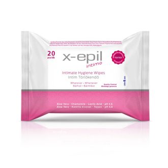 X-Epil Intimo - intim törlő kendő (20db)