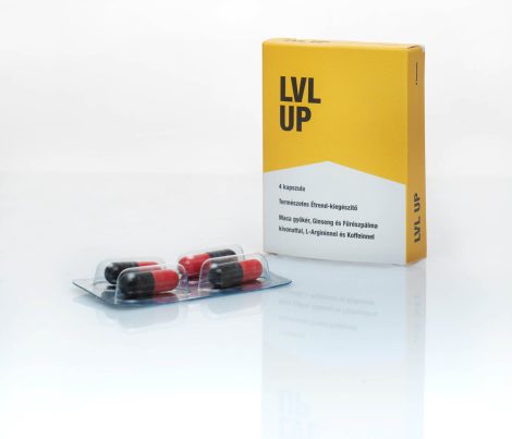 LVL UP - term. étrend kiegészítő férfiaknak (4db)