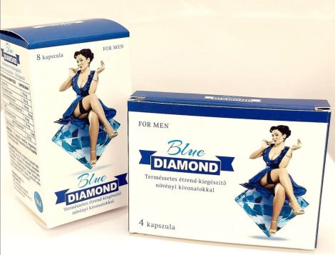 Blue Diamond - természetes étrend-kiegészítő férfiaknak (8db)