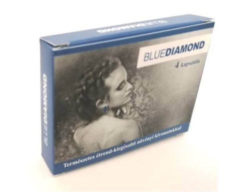 Blue Diamond - természetes étrend kiegészítő férfiaknak (4db)