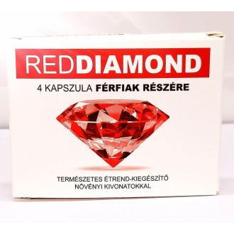   Red Diamond - természetes étrend-kiegészítő kapszula férfiaknak (4 db)