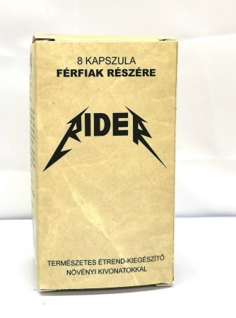 Rider - természetes étrend kiegészítő férfiaknak (8db)