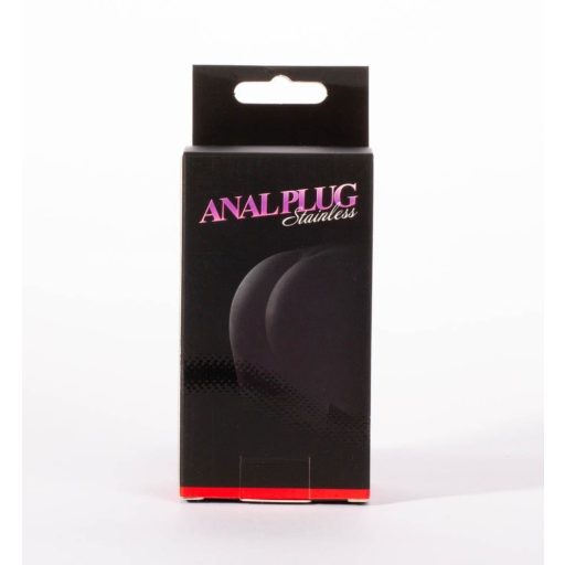Stainless Anal Plug S - Vízálló fém anál plug