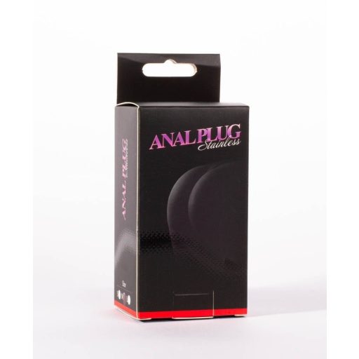 Stainless Anal Plug S - Vízálló fém anál plug
