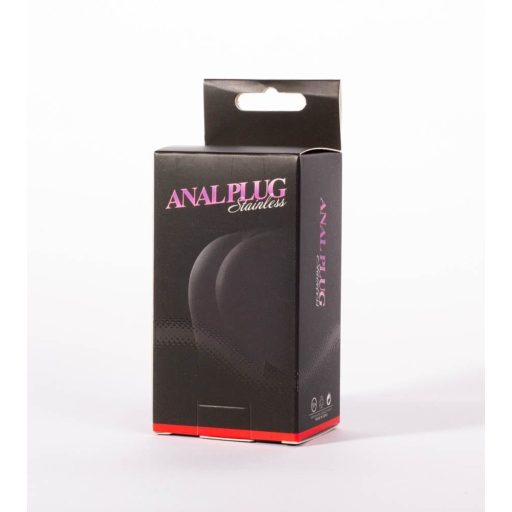 Stainless Anal Plug S - Vízálló fém anál plug