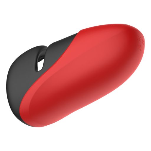Lena - rezgő-szorító maszturbátor (piros)