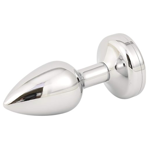 Desirel GlowPlug - világító anál plug - kicsi (ezüst)