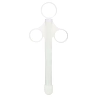 Síkosító adagoló fecskendő (fehér)