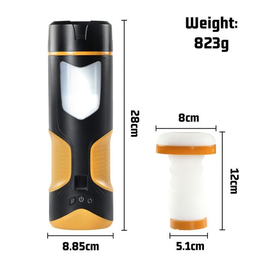 Lonely - lökő, forgó maszturbátor (fekete)