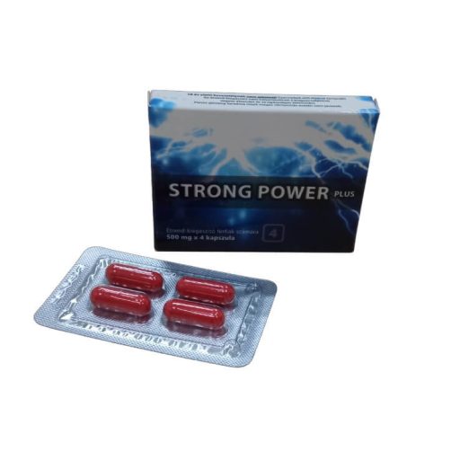 Strong Power Plus - étrend kiegészítő kapszula férfiaknak (4db)