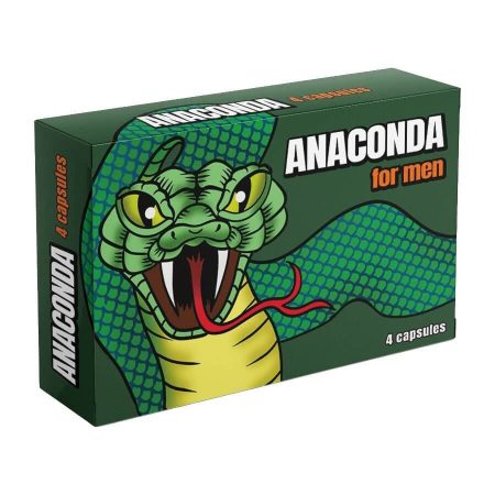 Anaconda - természetes étrend kiegészítő férfiaknak (4db)