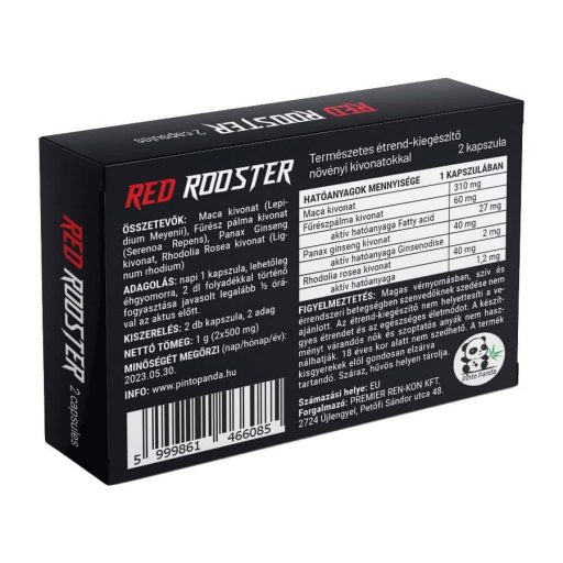 Red Rooster - természetes étrend kiegészítő férfiaknak (2db)