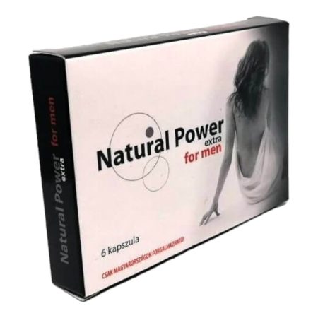 Natural Power - étrend kiegészítő kapszula férfiaknak (6db)