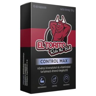   El Torito Control Max - késleltető kapszula férfiaknak (10 db)