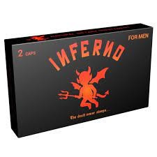 Inferno for men - potencianövelő kapszula férfiaknak