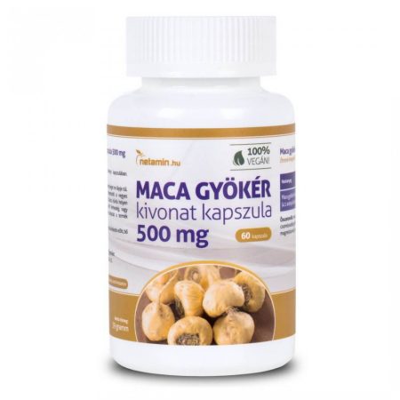 Netamin Maca 500 mg - étrend kiegészítő kapszula (60db)