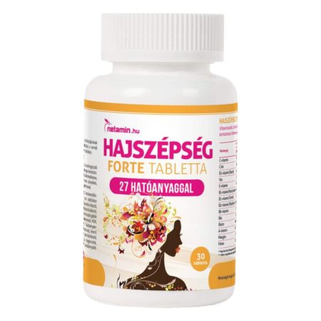 Netamin Hajszépség FORTE - étrend kiegészítő kapszula (30db)