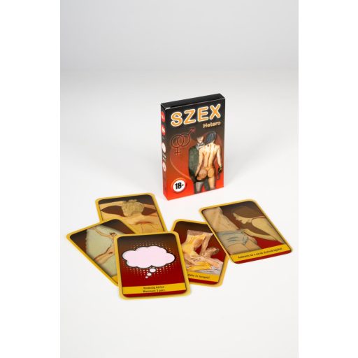 SZEX Hetero - 18+ kártya (magyar)