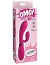 / OMG! Rabbits - csiklókaros vibrátor (pink)