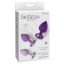 Pipedream Fantasy For Her Her Little Gems Trainer Set - Vízálló anál dildó szett - 7,2cm/8,1cm/9,6cm (lila)