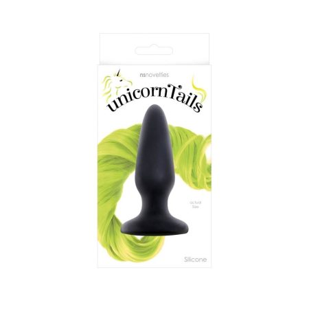 Unicorn Tails - Anál plug unikornis farokkal (Sárga)