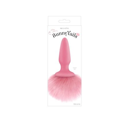 NS Toys Bunny Tails - Anál plug nyuszifarokkal (Pink)