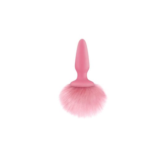 NS Toys Bunny Tails - Anál plug nyuszifarokkal (Pink)