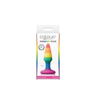   Colours - Pride Edition - Pleasure Plug - Mini anál plug (Szivárvány színű)