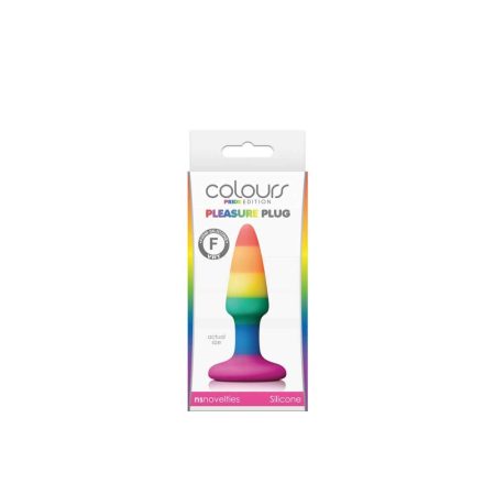 Colours - Pride Edition - Pleasure Plug - Mini anál plug (Szivárvány színű)