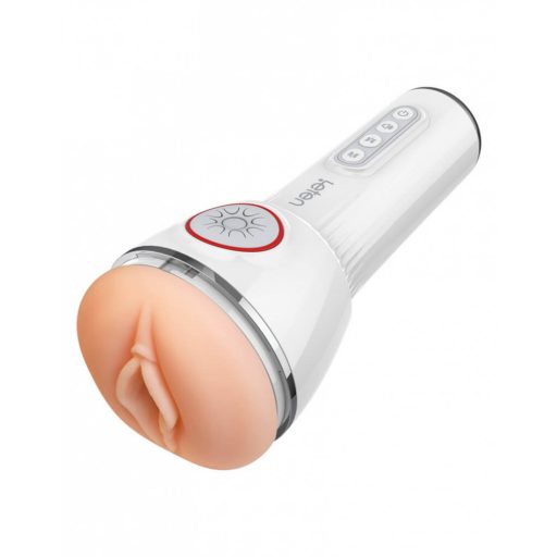 LETEN SM340 - akkus, vibráló, szívó, nyögő maszturbátor