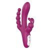 Sex HD Joker - akkus, vízálló háromágú vibrátor (lila) Sex HD Joker - akkus, vízálló háromágú vibrátor (lila)