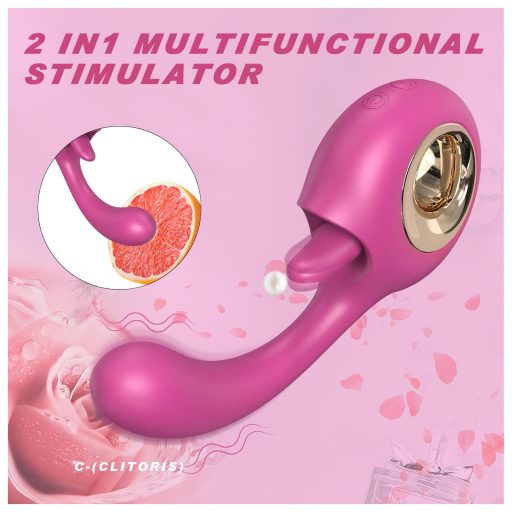 Sex HD - nyaló-és G-pont vibrátor (piros)