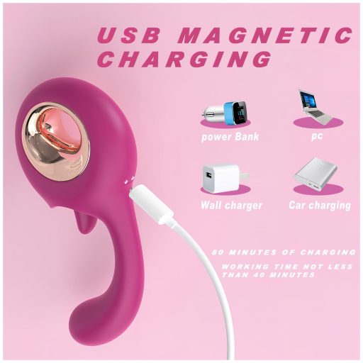 Sex HD - nyaló-és G-pont vibrátor (piros)