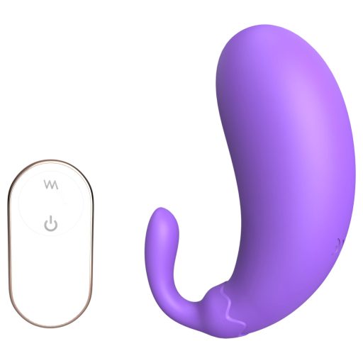 Sex HD - padlizsán formájú vibrációs tojás (lila)