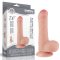 Lovetoy 7'' Sliding Skin Dual Layer Dong Flesh