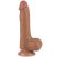 8'' Sliding Skin Dual Layer Dong Brown I