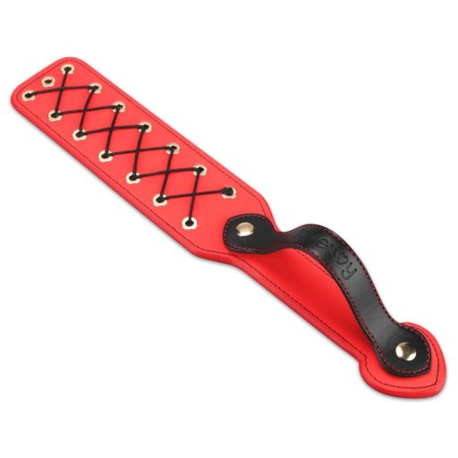 Lovetoy Rebellion 15'' - Piros fűzős paskoló - 44cm x 6,5cm