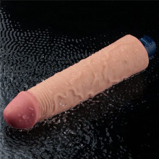 Lovetoy 9.5" REAL SOFTEE Újratölthető realisztikus vibrátor (Bőrszínű)