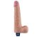Lovetoy 10" REAL SOFTEE - Újratölthető élethű herés vibrátor - 25 cm (Bőrszínű)