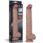 Lovetoy - kétrétegű XXL dildó - 36,5 cm - (natúr)