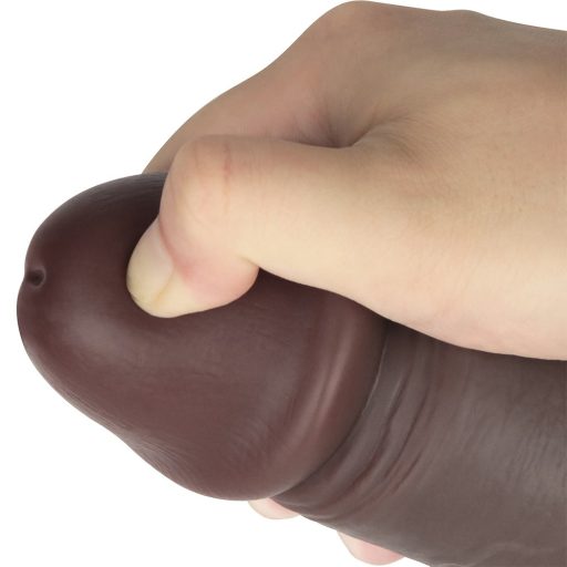 Ingen 10'' Felcsatolható dildó szett L/XL/2XL (fekete)