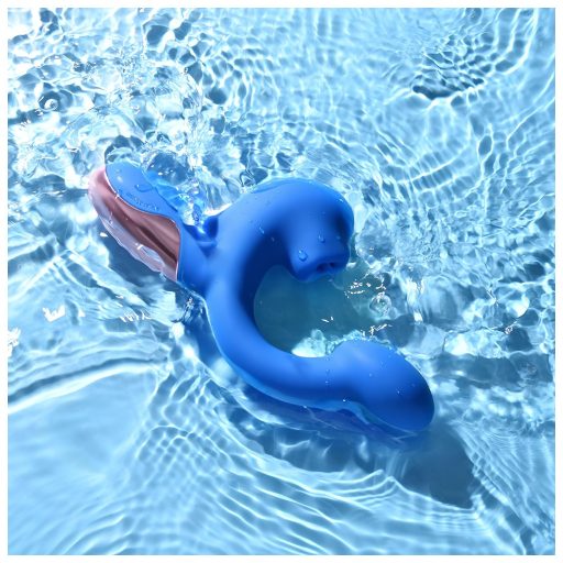 Magic Motion Magic Ponder - 2in1 csiklókaros vibrátor (kék)