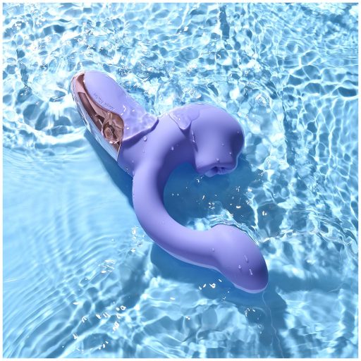 Magic Motion Magic Ponder - 2in1 csiklókaros vibrátor (lila)