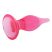 Vastagodó anál plug (Pink)