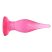 Vastagodó anál plug (Pink)