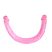 Double Dong Pink 2 - duplavégű élethű dildó - 44,5 cm (rózsaszín)