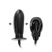 Bigger Joy Inflatable Penis Black 3 - Pumpálható távirányítós letapasztható élethű vibrátor